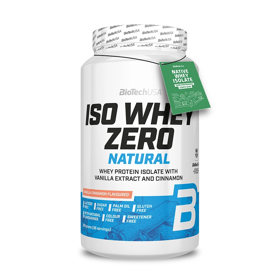 BioTechUSA Iso Whey Zero Natural 908g